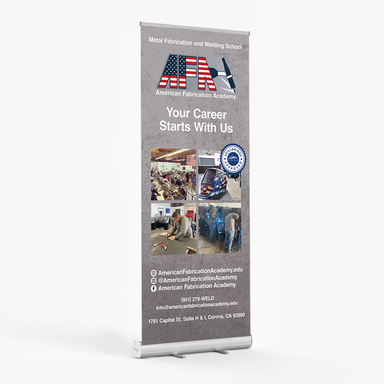 economical pull up banner