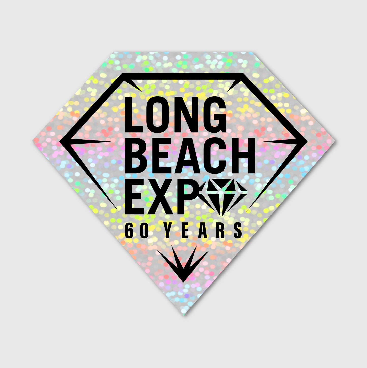PCGS Long Beach Expo 60 Years Sticker