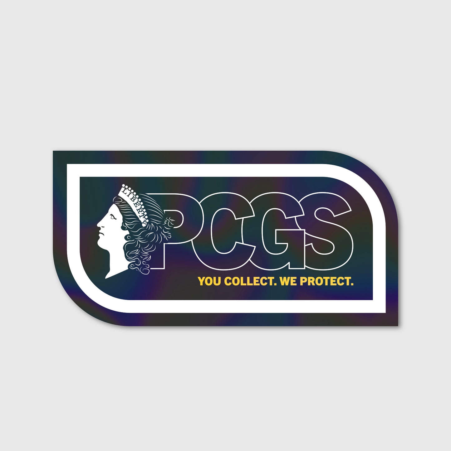PCGS Liberty Black Sticker