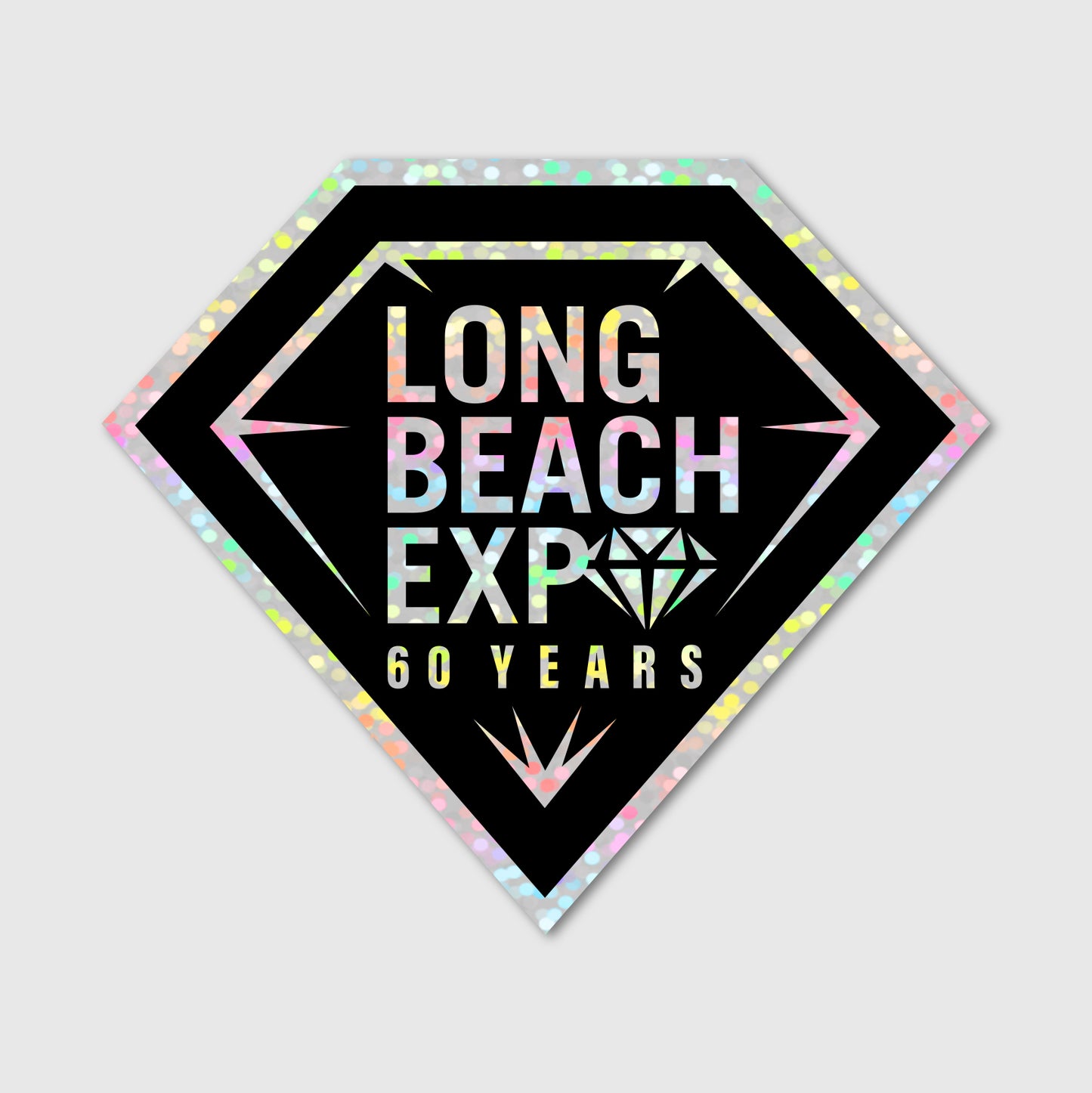 PCGS Long Beach Expo 60 Years Sticker