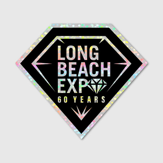 PCGS Long Beach Expo 60 Years Sticker