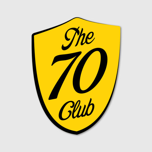 PCGS The 70 Club Sticker