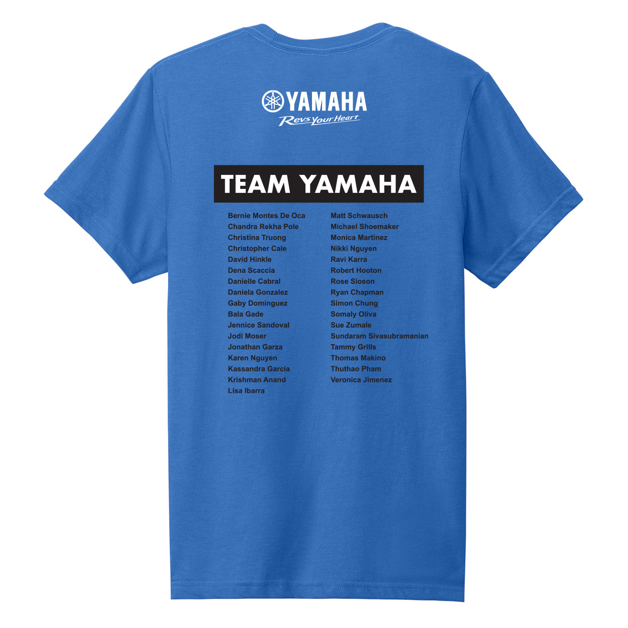 Yamaha 2025 5k Run/Walk T-Shirt